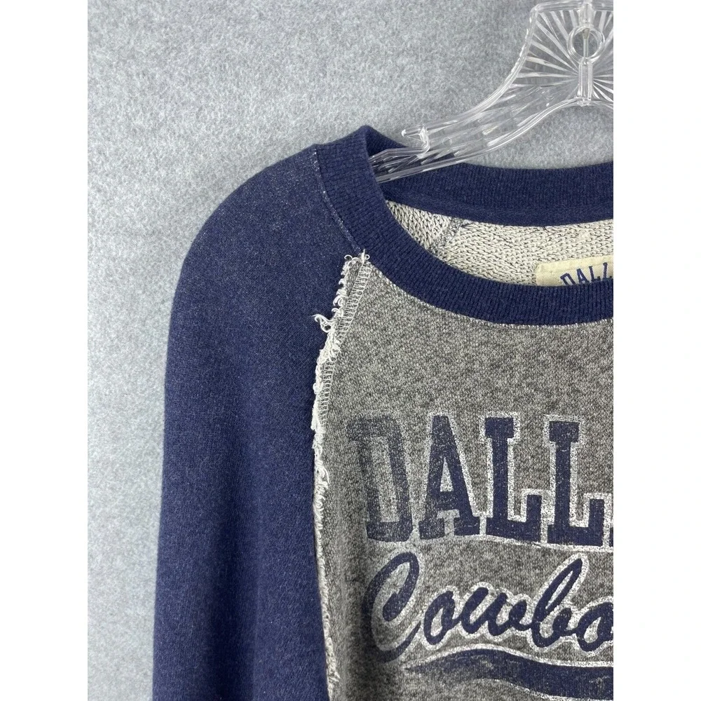 Dallas Cowboys Legends Collection Sweatshirt Men's M Gray Long Sleeve Pullover‎